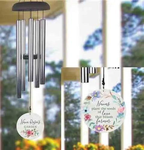 Personalized wind chimes