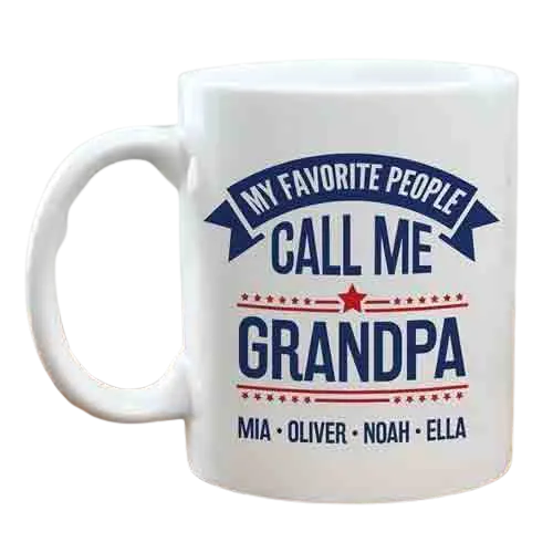 They call me Grandpa mug