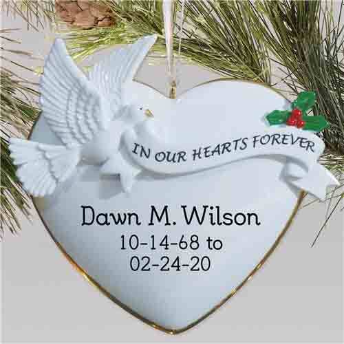 Personalized Memorial Ornament