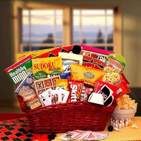 Fun & Games Gift Basket