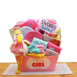 Special Delivery Baby Gift Basket - Blue or Pink