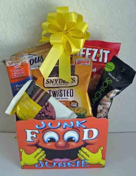 Snack gift basket - Junk Food Junkie