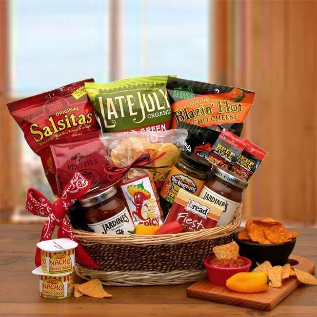 Gourmet Salsa & Chips Gift Basket
