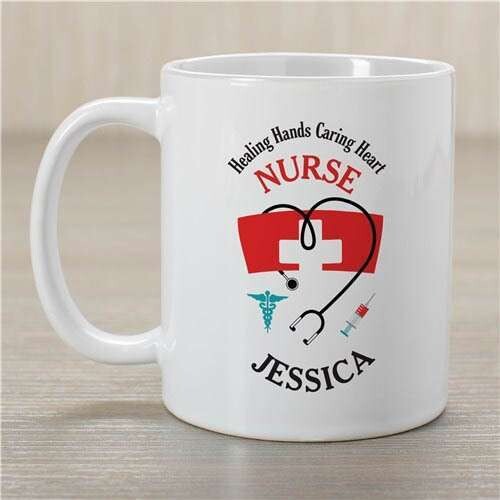 Personalized Nurse Coffee Mug