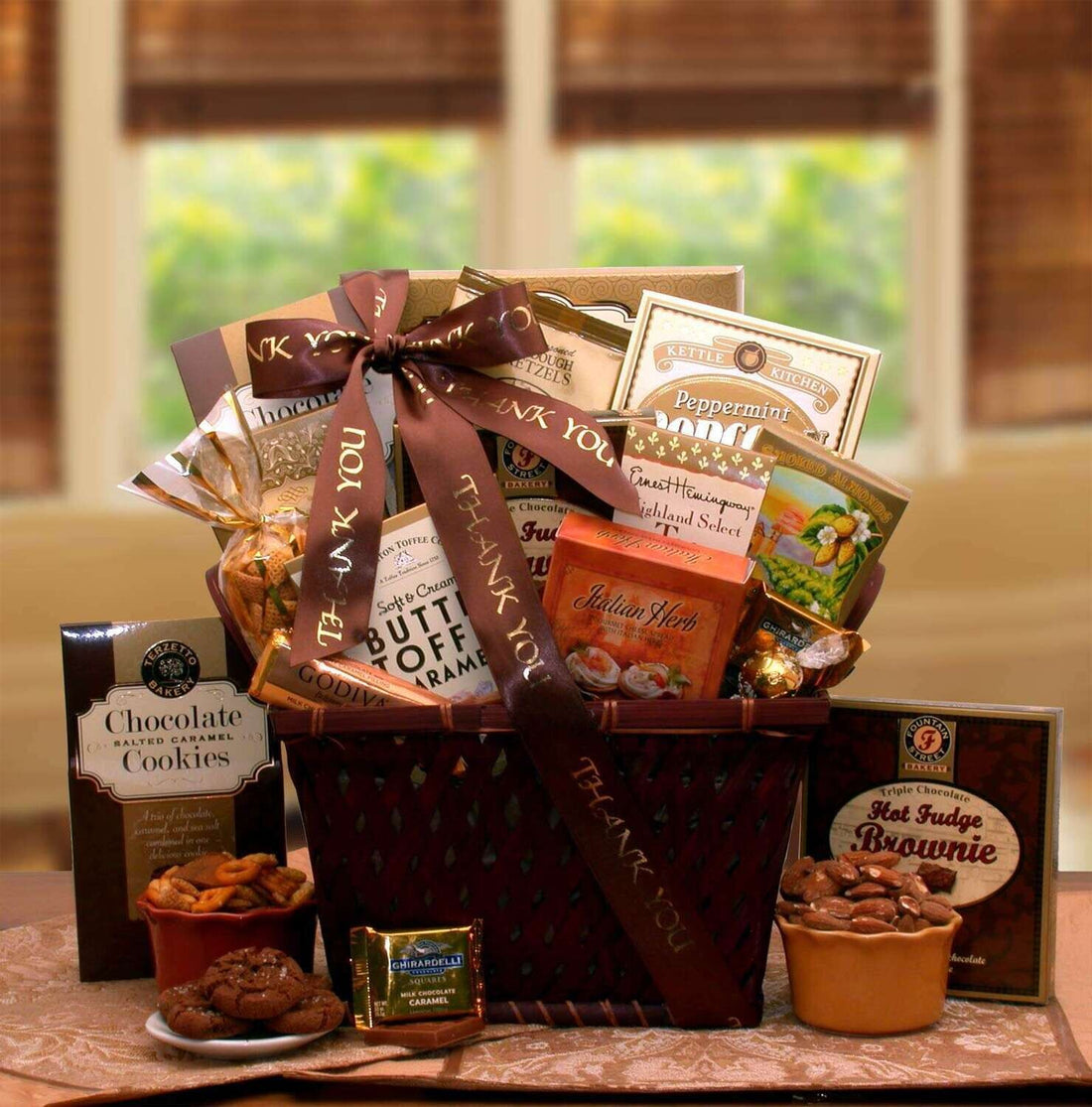 Thank you Gourmet Gift Basket for someone special