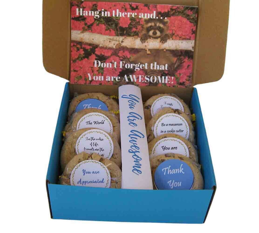 "Hang In There" Gift - Cookie Gift Box