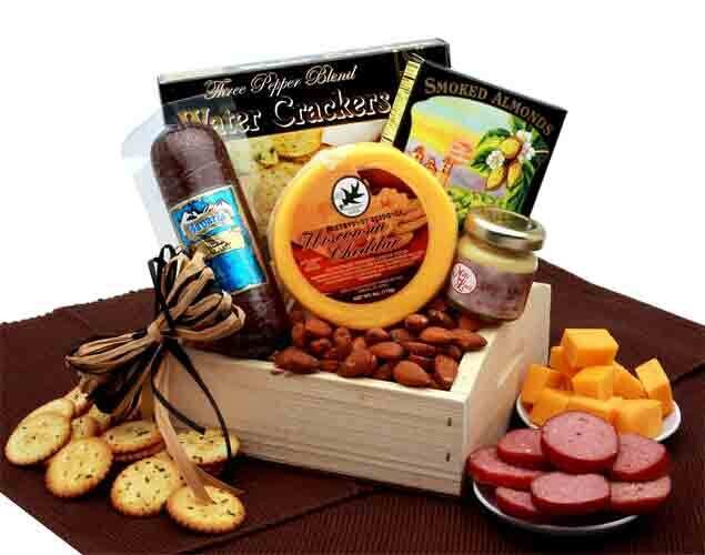Sausage and Cheese Snack Gift for one