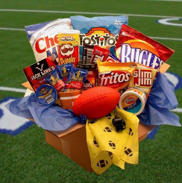 Football Snacks Care Package