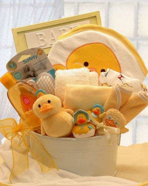 Bath Time Baby Basket