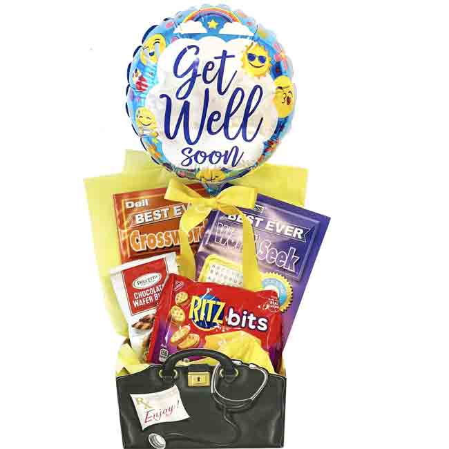 Get Well Gift Box - Boredom Buster Get Well Gift