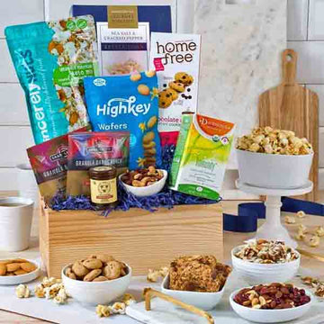 Healthy Gift Basket Crate