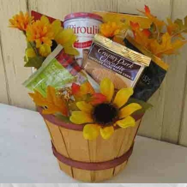 Sunflower Gift Basket