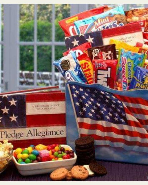 America The Beautiful Snack Gift Box