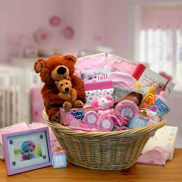 Welcome Home Baby Girl Gift BAsket