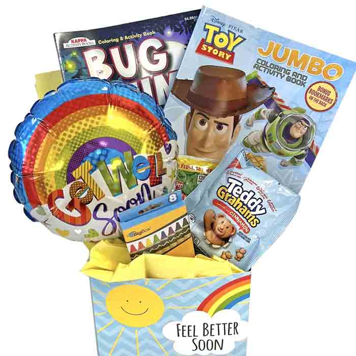 Feel Better Soon Gift Box for Kids