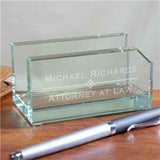 personalized business card holder