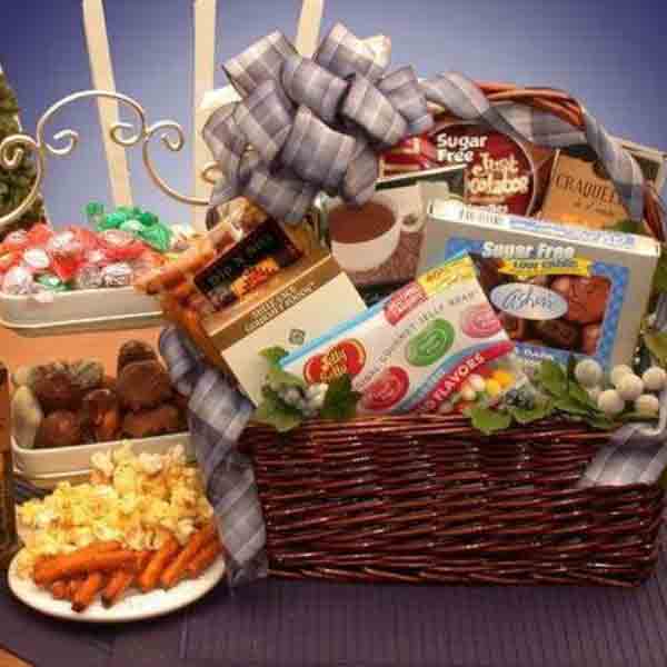 Sugar free gift basket