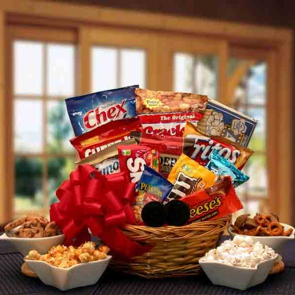 Snack Lovers Gift Basket