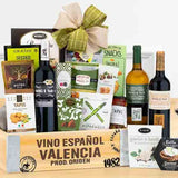 Spanish wine gift basket