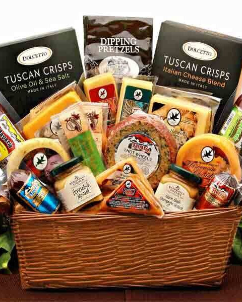 Ultimate Meat and Cheese Gift Basket