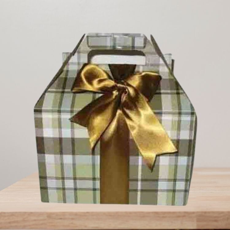Cookie Gift for Man - Kensington Plaid Gift Box